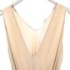 SEE BY CHLOE No sleeve one piece US2 Beige Waist ribbon Women Used
