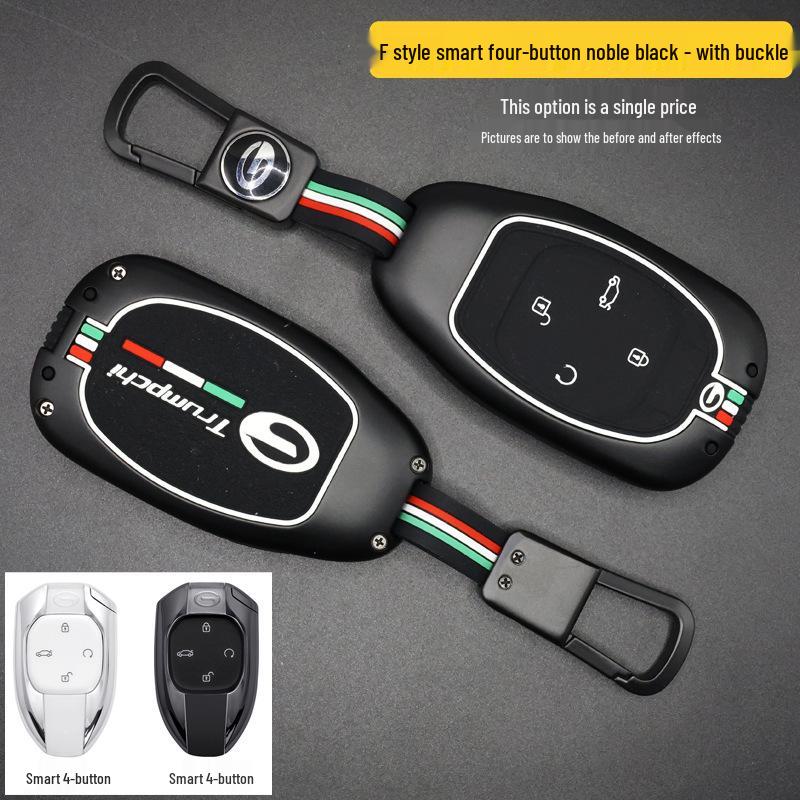 GAC M8 Key Case - Transparent Shell for Men and Women, Compatible with Yingbao GS8 & Master Grandmaster E9
