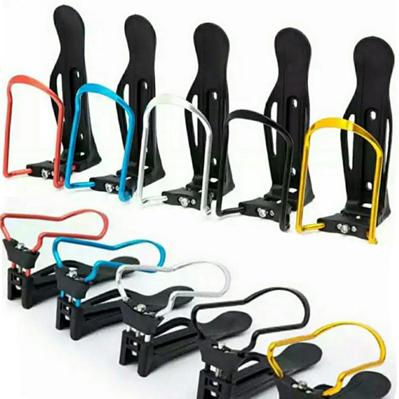 Aluminum Alloy Bike Water Bottle Holder, Cycling Bottle Cage, Road Bike Flask Holder, Cycling Drink Rack, MTB Bike Accessories