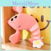 Creative Plush Shrimp Pillow Soft Stuffed Toy For Cozy Sleep And Relaxation