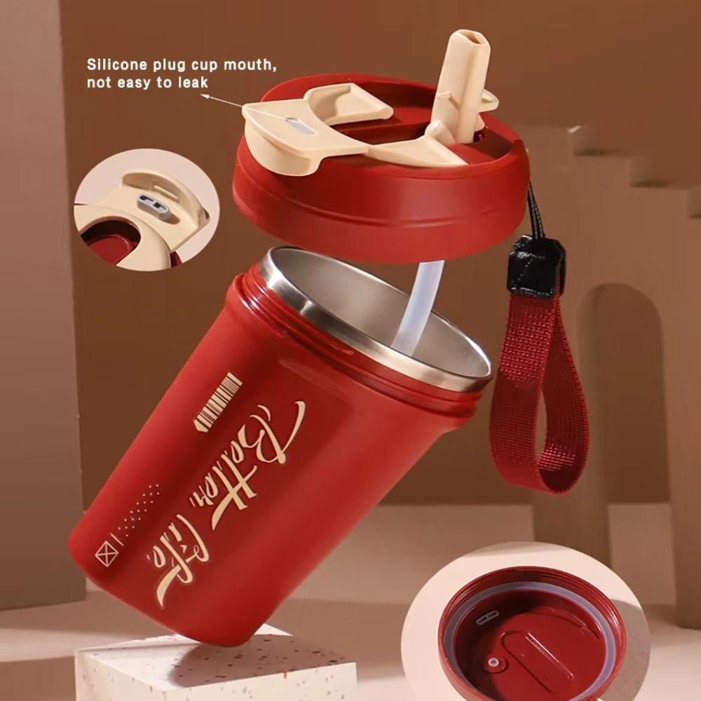 Keeps Cold and Heat Travel Thermal Cup 520ML Coffee Thermos Mug Coffee Vacuum Flask  Office Home