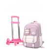 New Style Trolley Schoolbag for Primary School Students  Boys  Girls  Children  Middle School Students Can Climb Stairs with Large Capacity