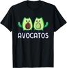 Avocato Avocado Cat Fruit Vegan Vegetarian Healthy Avogato Unisex T-Shirt Mens Womens Tees Top