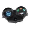 Motorcycle Speedometer Universal LCD Digital Odometer Fuel Level Meter Adjustable 7 Colors DC 12V Multifunctional Gauge