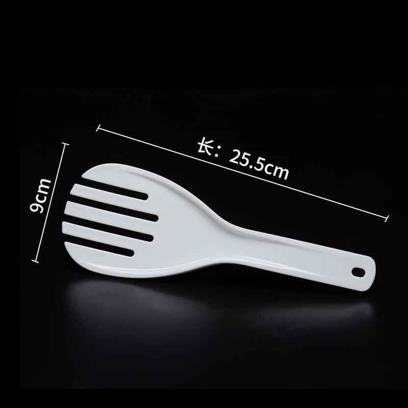 QianXing Commercial Large Plastic Rice Serving Scoops (3-Pack)