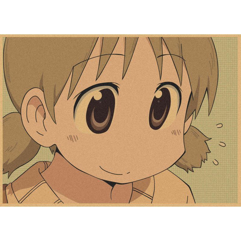 Free Shipping Retro Japanese Anime Kraft Paper Wall Poster Yellow Kraft Paper (No Glue) 30X42 cm
