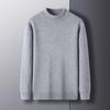 Spring and Autumn Men's Semi-high-necked Sweater Men's Casual Men's Sweater Bottoming Shirt Men's Long-sleeved Dad's Dress