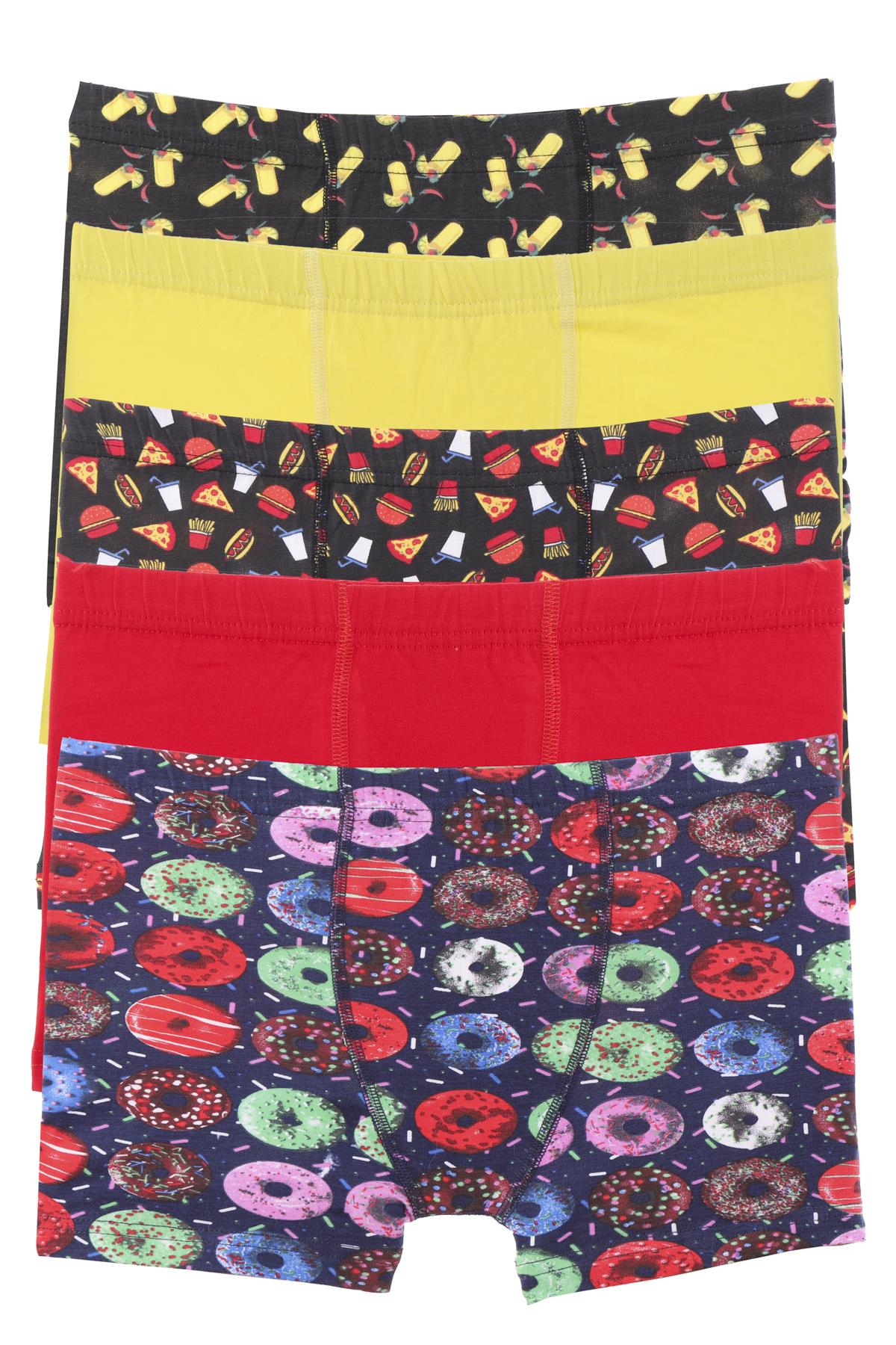 

Комплект боксеров-боксеров для мальчиков, 5 пар, лайкра 8