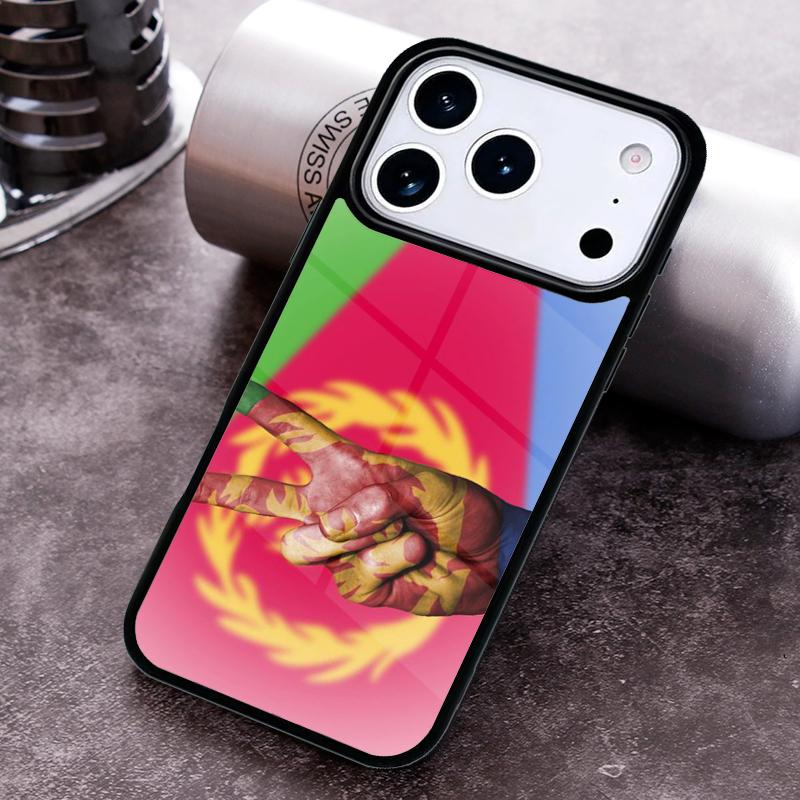 Eritrea Flag Phone Case For iPhone 17 16 15 14 13 12 11 Pro Max Plus 17Air Soft Silicone Cover