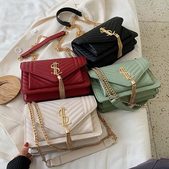 dark green leather crossbody bolsa