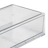 Acrylic Desk Organizer Drawer Large Capacity Rectangular Shaped Transparent Desktop Storage Box for