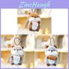 Plush Hamster Keychain Cute Animal Bag Charm For Girls Gift