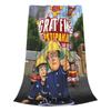 Fireman Sam  Blanket Multiple Sizes Super Soft and Warm  Throw Blankets for Sofa Couch and Bed