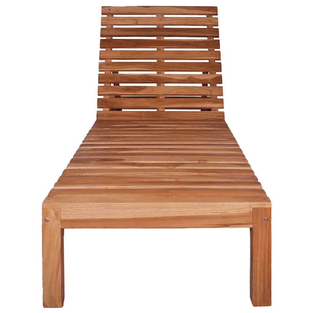 Teak Wood Sun Lounger