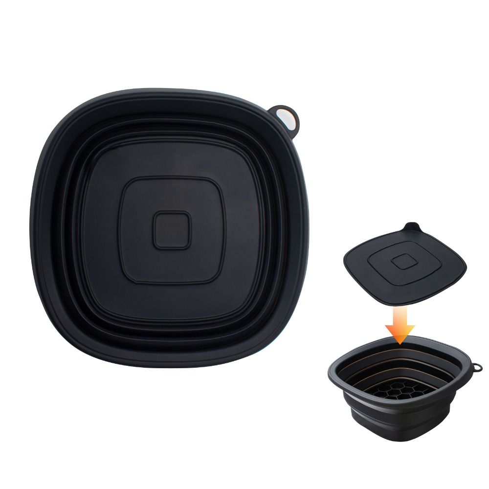 Silicone Face Ice Bath Bowl Built-in Ice Tray Skincare Washbasin Portable Ice Basin  Beauty Tools