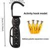 Wall Mount Bike Storage Hanger Bicycle Parking Hook Display Rack Cycling Hanging Stand Bicycle Accessories Organizer
