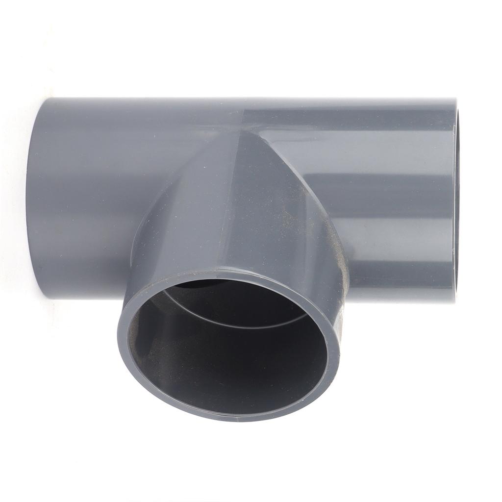 G1‑1 2 T-Stück PVC-Fittings 3-Wege-Rohrverbinder-Adapter für Garten-Gewächshaus-Wasserversorgungsrohr-Fittings