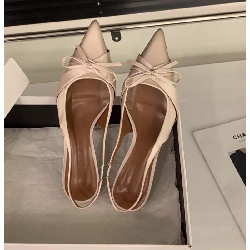 New French Open Toe Women's Stiletto Sandals Summer Breathable Comfortable Sandals Woman Buckle Footwear Woman Shoes