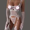 Sensual Sexy Lingerie Sets Porno See Through Sheer Mesh Women'S Ethical Underwear Sissy Dance Girls' Clubwear Call Of The Night