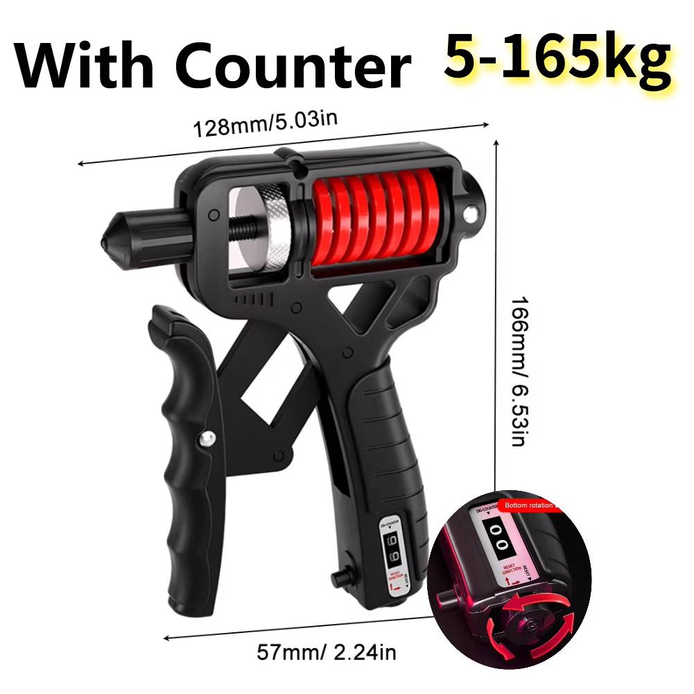 Spring Steel Gripper Strengthener Trainer Portable Hand Strengthener Muscle Building Injury Recovery for Rehabilitation Training