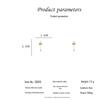 2024 Autumn Bow Knot Pearl Tassel Earrings - S925 Silver Needle Fashion Ear Jewelry