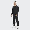 Nike Logo Print Lace-Up Fleece-Lined Sweatpants Kids Bottoms Black DX1365-010