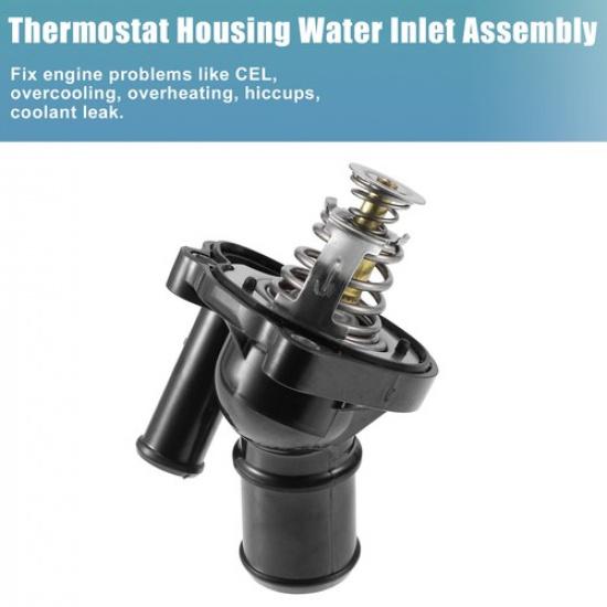 Thermostat Housing Assembly Single  for Ford Transit 3M4Z8575B Plastic