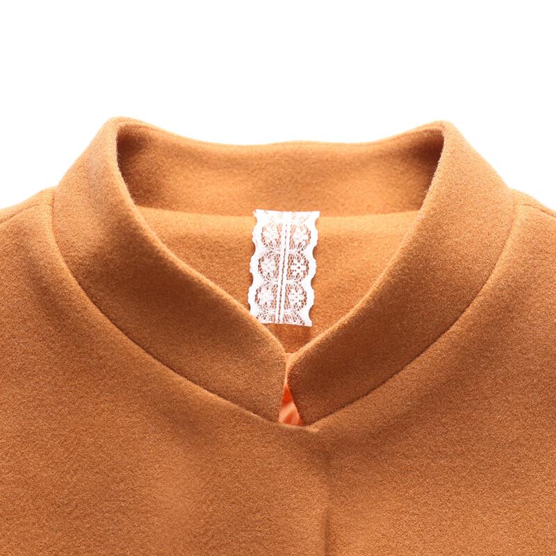 Paster Mid-Aged Women's New Chinese Style Woolen Coat