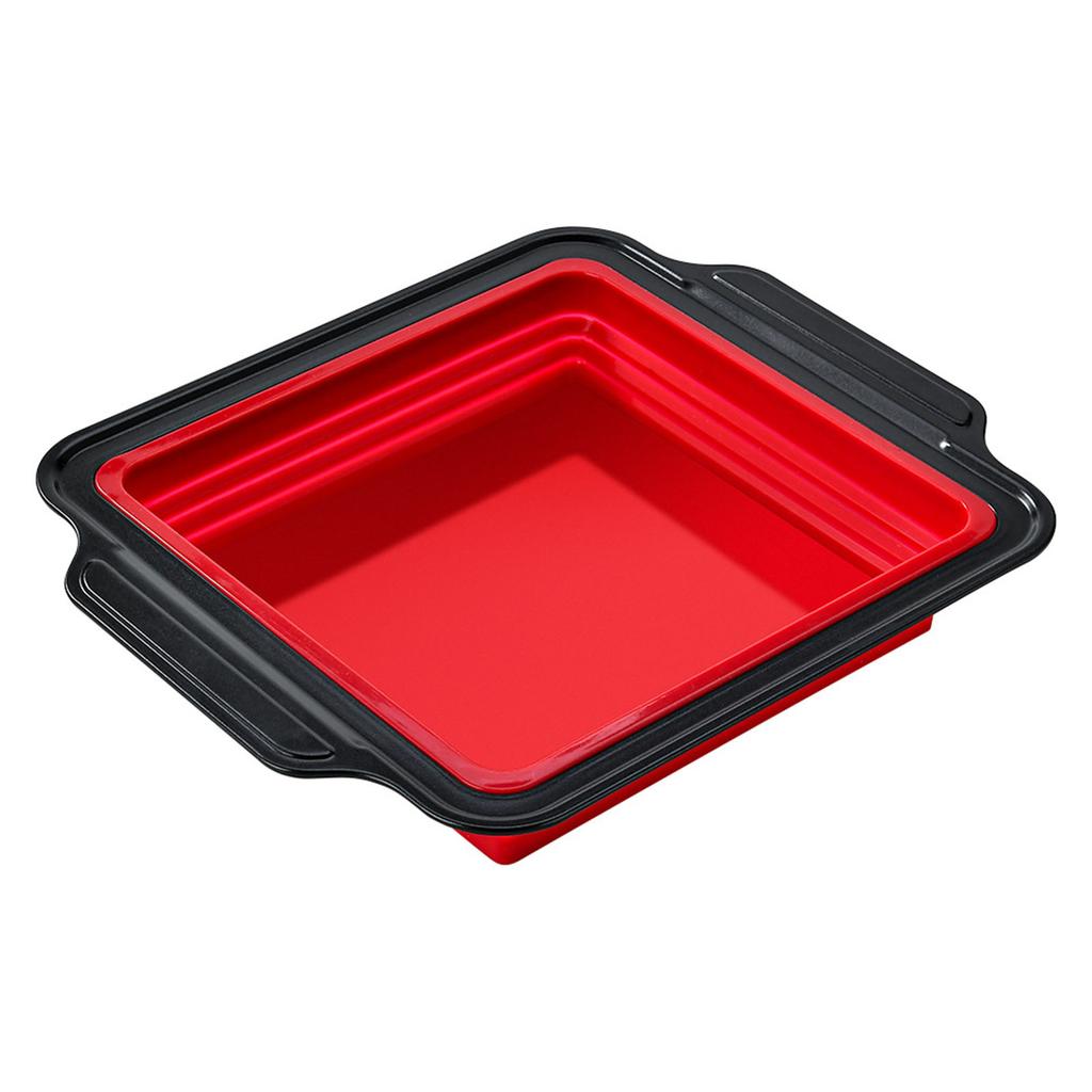 Stampo per Muffin in Silicone Antiaderente da 12 o 6 Vaschette, Design Pieghevole, Stampo per Torta per Preparare Facilmente Torte e Pane a Casa
