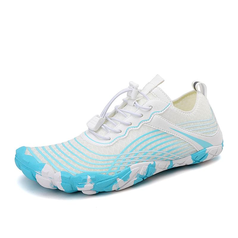 Unisex Beach Aqua Shoes New Outdoor Quick Dry Upstream Wading Shoes Breathable Creek Tracing Water Non-Slip Five Finger Shoes