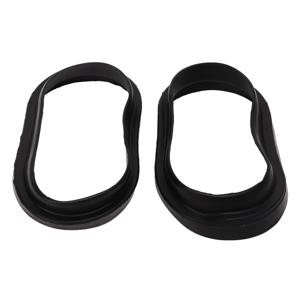2 Pcs Air Intake Tube Duct Rubber Boot Inlet Pipe Seal Replacement for Suzuki GSXR 600 750 1000