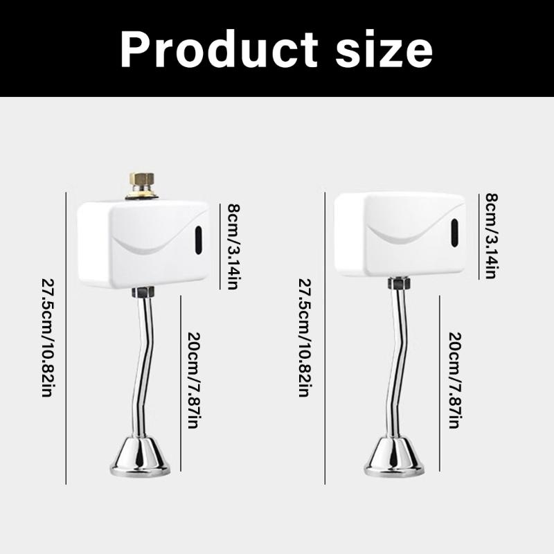 Berührungsloses automatisches Urinal mit präziser Spülsteuerung Moderne ABS-Struktur platzsparend für Zuhause und Gewerbe