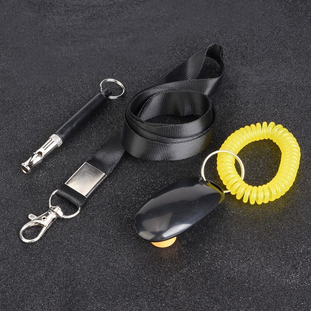 3pcs Adjustable Pet Training Clicker Loud Pet Behavior Trainer Dog Training Tool Daily Guidance