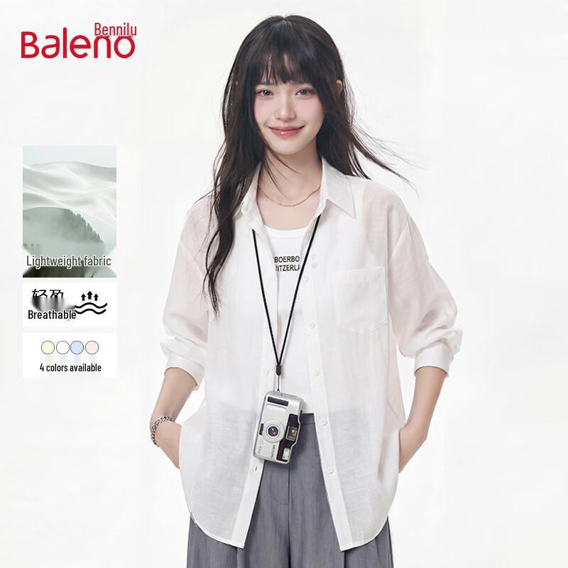 Baleno Men s Solid Long Sleeve Lapel Shirt L