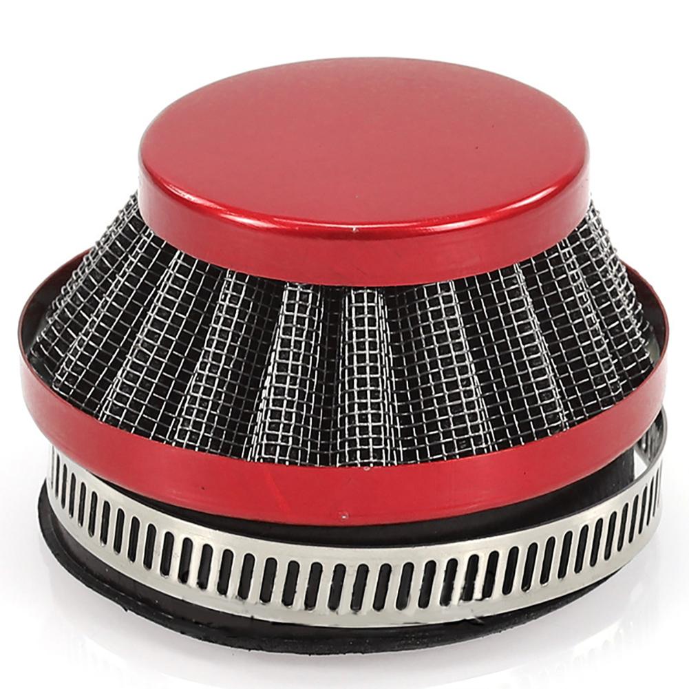 Universal Mini Air Intake Filter Carburetor Vent Breather Aluminum Alloy High Flow Intake Mesh Air Cleaner For Go Kart Dirt Bike
