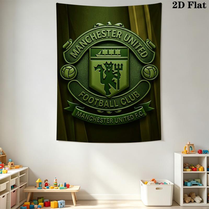 Manchester Football Club Crest Threepiece Set 1 Duvet Cover 2 Pillowcase Without Core Bedding Set Duvet Cover And Pillowcase