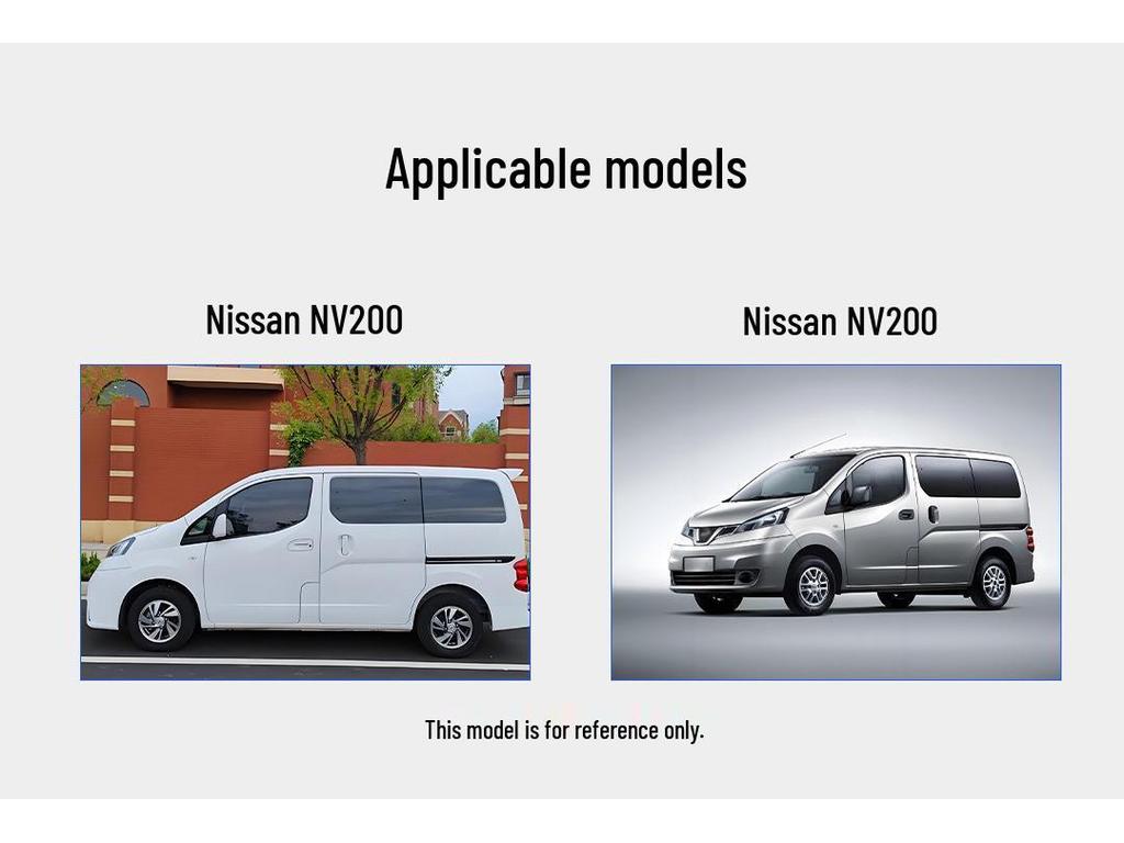 Nissan NV200 High Mount Stop Lamp HD Rearview Backup Camera AHD080P with CVBS Option