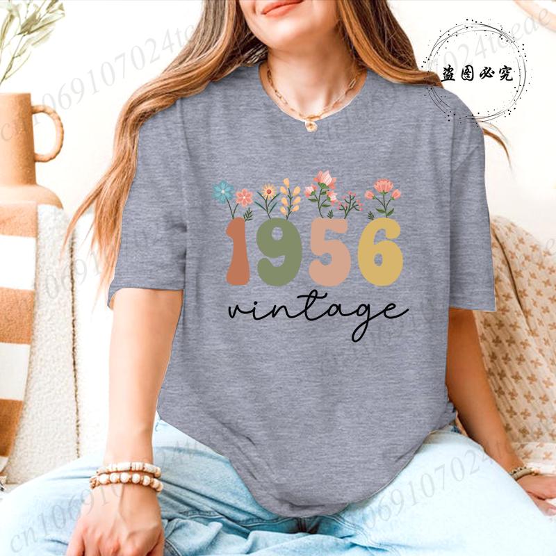 Vintage Est 1956 TShirts 70th Birthday Present Gift ShirtUnisex Tee 70th Birthday TShirtsWomens Tops Gift for Him and Her