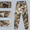 Completo Uomo Due Pezzi Felpa Pantaloni Cargo Abbigliamento Uomo Giubbotti Tuta da Lavoro