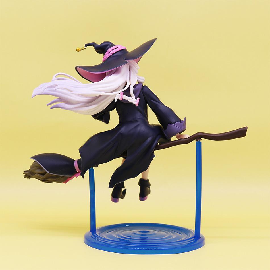 Anime Action Figure Model Toy Gift Flying Witch  Witch Journey Sitting On Broomstick Art Statue Toys for Children Gift