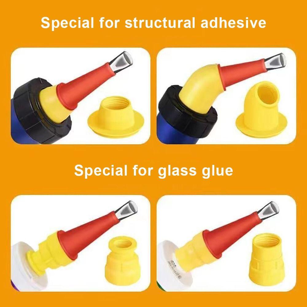22Pcs/Set Stainless Steel Caulk Nozzle Applicator Sealant Finishing Tool Kitchen Bathroom