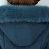 Real Fur Collar Middle Age Women's Down Coats Winter Vintage Parkas Plus Size Elegant Thick Warm Down Jackets Woman Outerwears