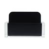 Transparent Plastic Business Card Case Holder Blank Acrylic Clear Desktop Shelf Box Storage Display Stand Place Desk Card Holder
