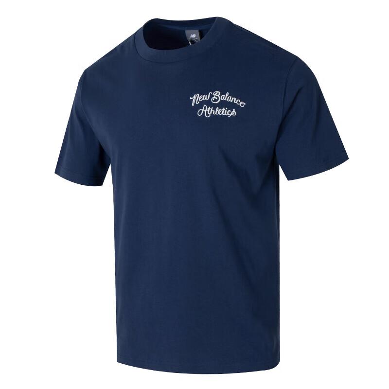 New Balance T Shirt Men s Marine Blue MT43556-NNY XL