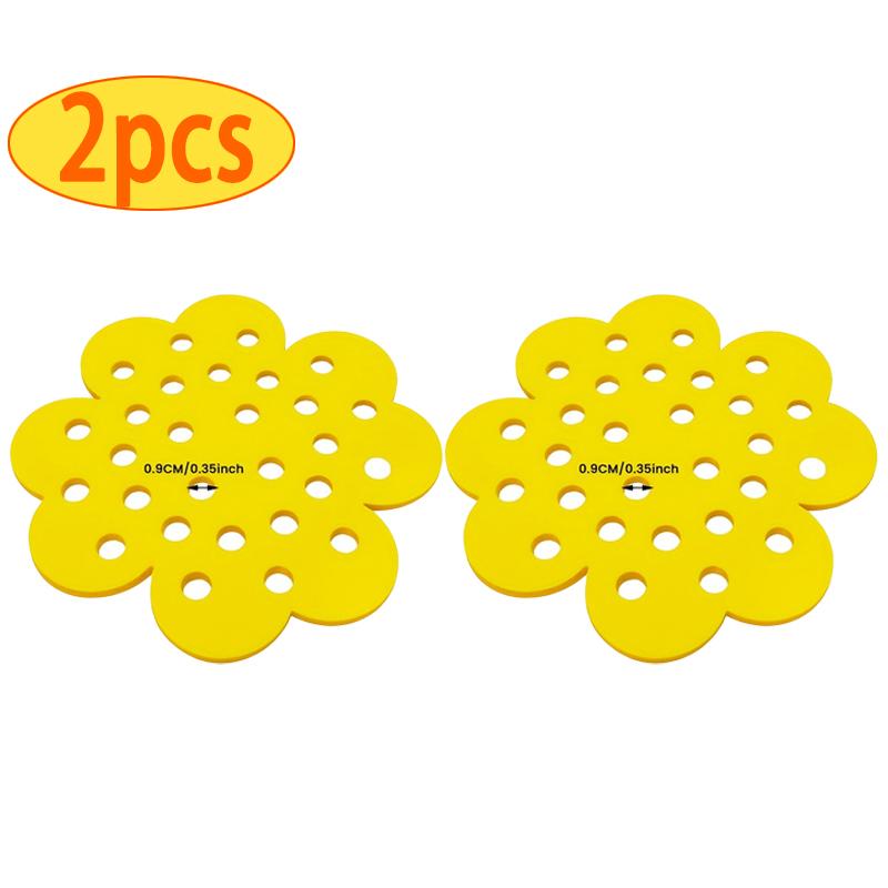 Floating Bee Island Bee Waterer rounded Bee Insect Drinking Tray Beekeeping Setups Luring Insects Waterer Bee Bath Catcher Tray