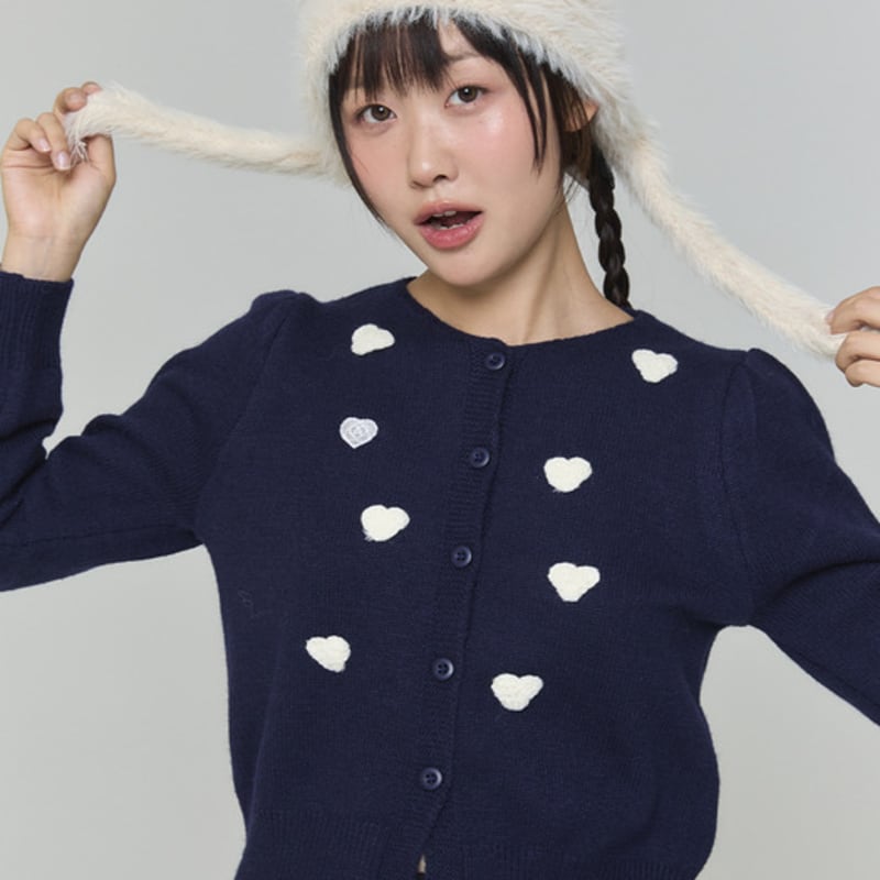 ADORE BELLE CAT FUR EARFLAP BEANIE - 4COLOR