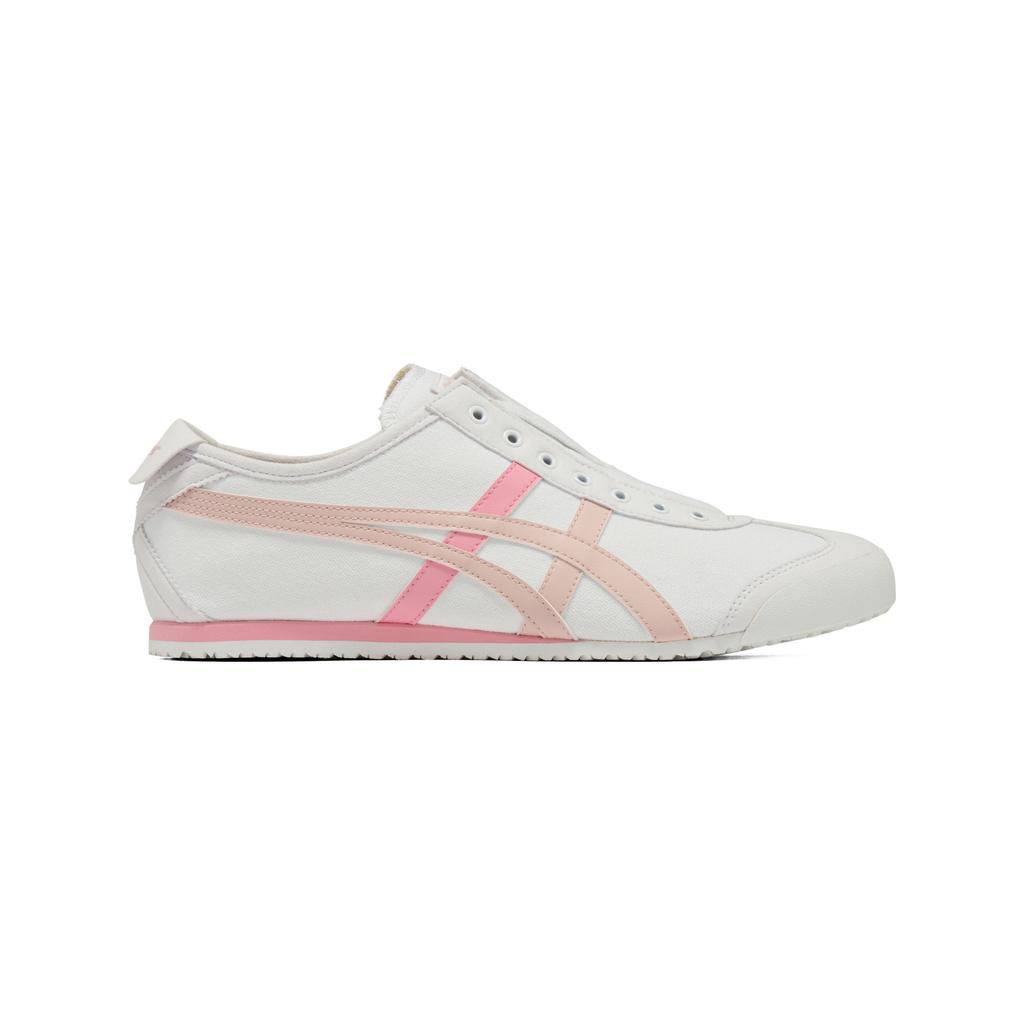 ONITSUKA TIGER MEXICO 66 SLIP On Casual Shoes Unisex Low Top White/Pink 1183A360-132