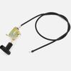 Throttle Control Cable For SVRII V RideII STS60 21BV WS23 37BVEFI Mowers Easy Installation Durability Construction