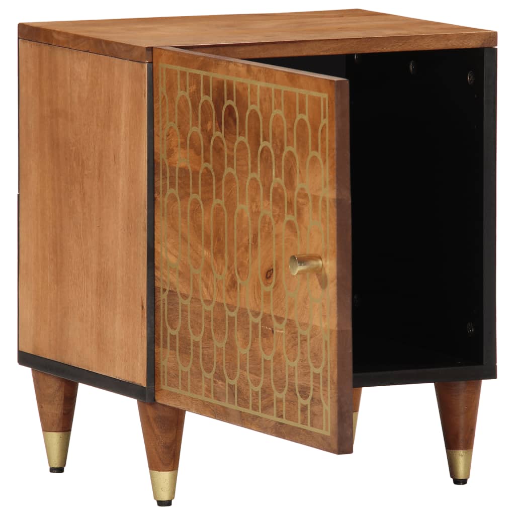 Nightstand 40 x 33 x 46 cm Solid Mango Wood