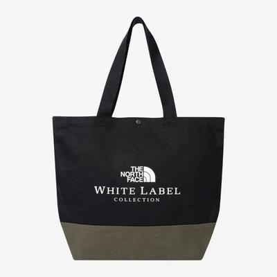 The North Face Nn2pr57j White Label Block Canvas Bag Black